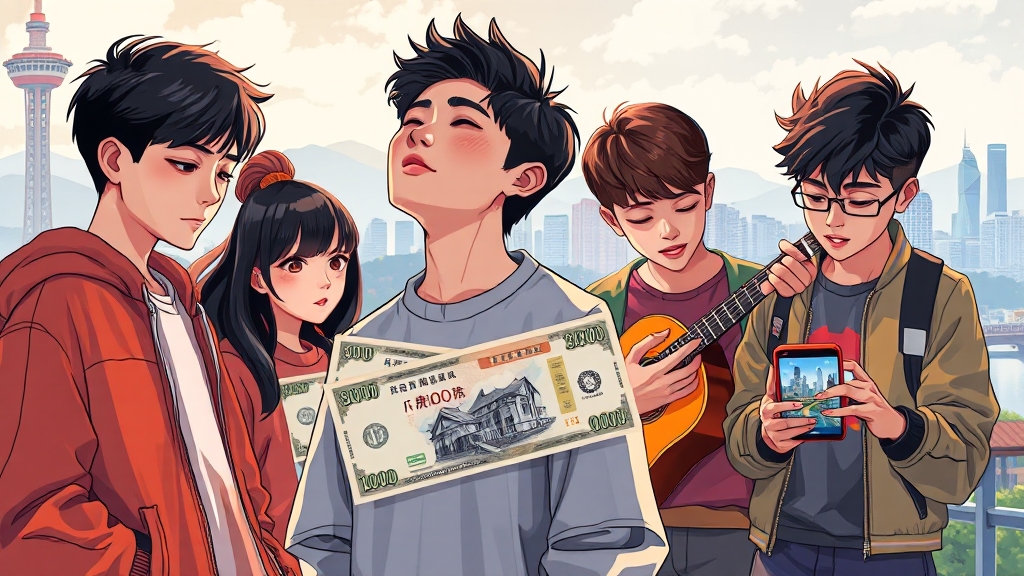청년월세지원 사업이란? (illustration 스타일)