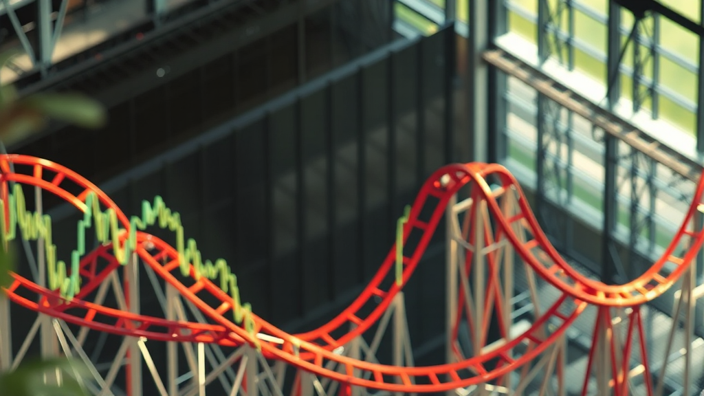 상장 후 주가 흐름 분석 (realistic 스타일)