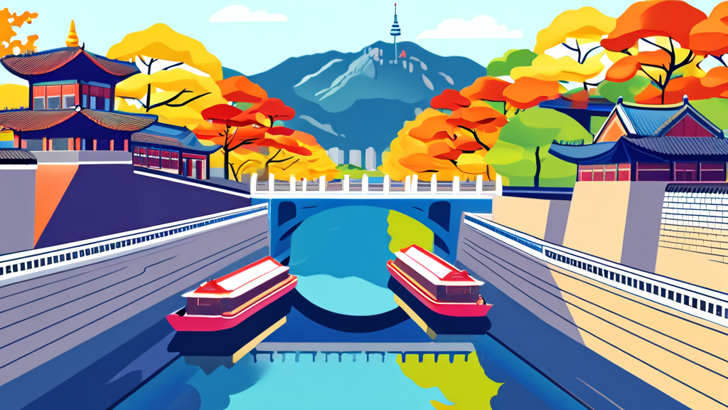 한강역사탐방, 더 즐겁게 즐기는 꿀팁 (illustration 스타일)