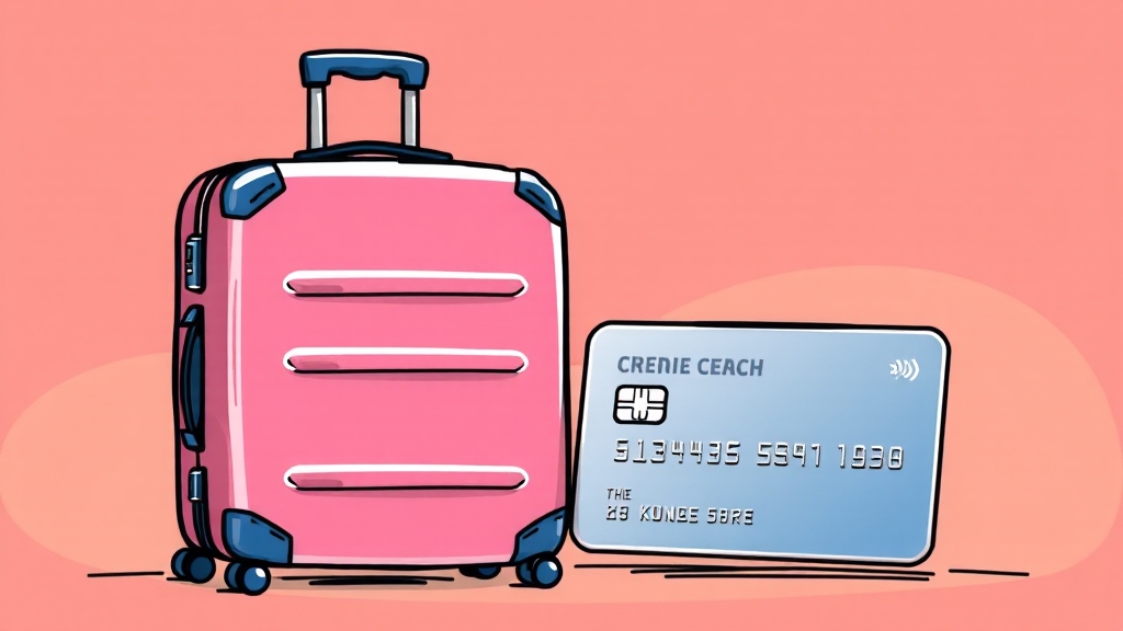 마일리지 카드 선택 시 고려사항 (illustration 스타일)