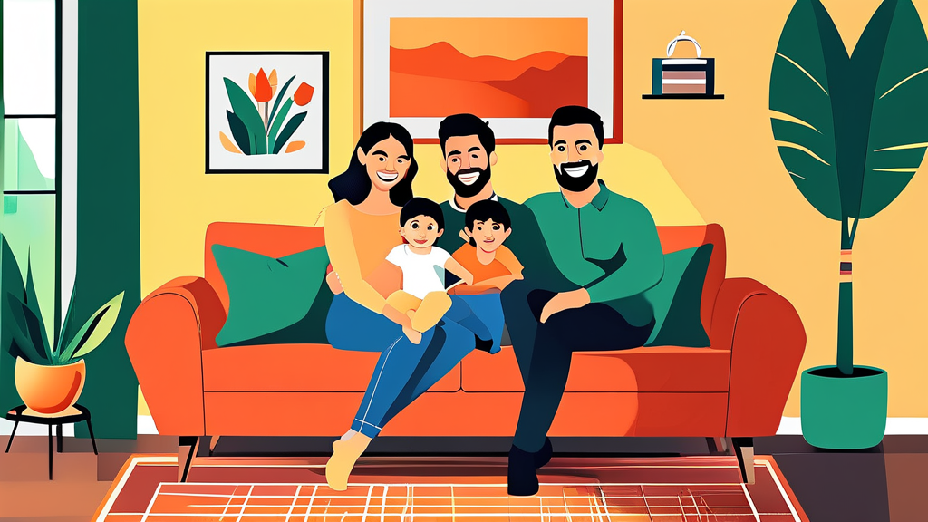 상속세 절세를 위한 구체적인 전략 (illustration 스타일)