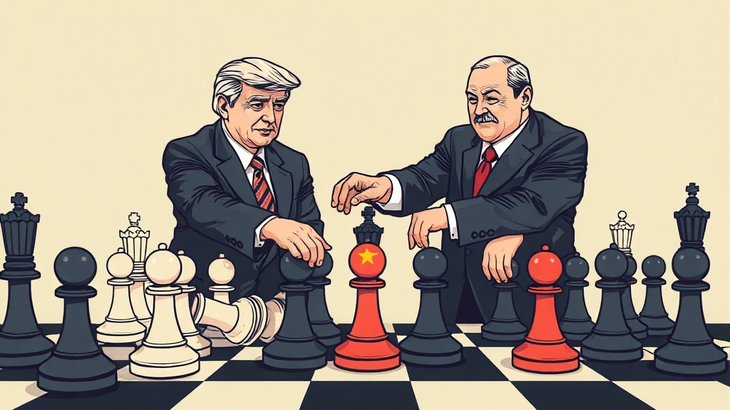 국제 정세 및 외교 관계 분석 (illustration 스타일)