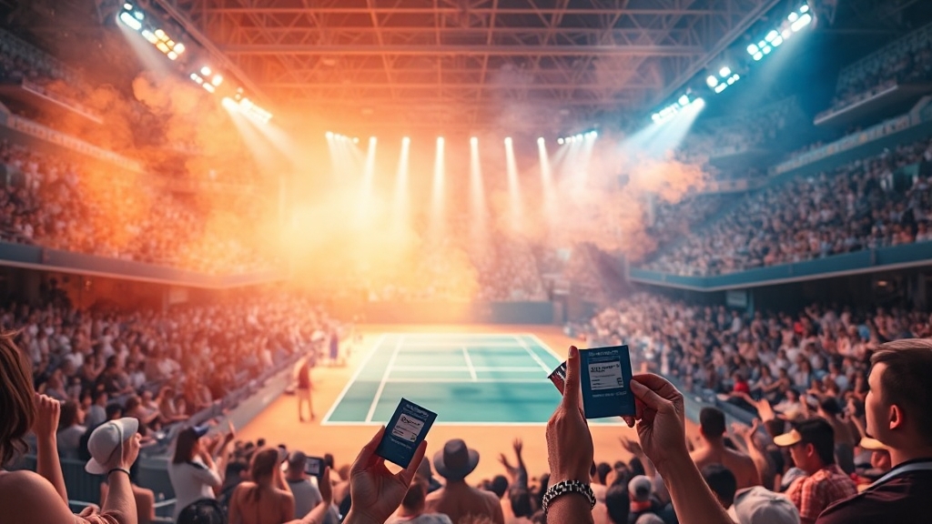 예매 성공 팁 (watercolor 스타일)