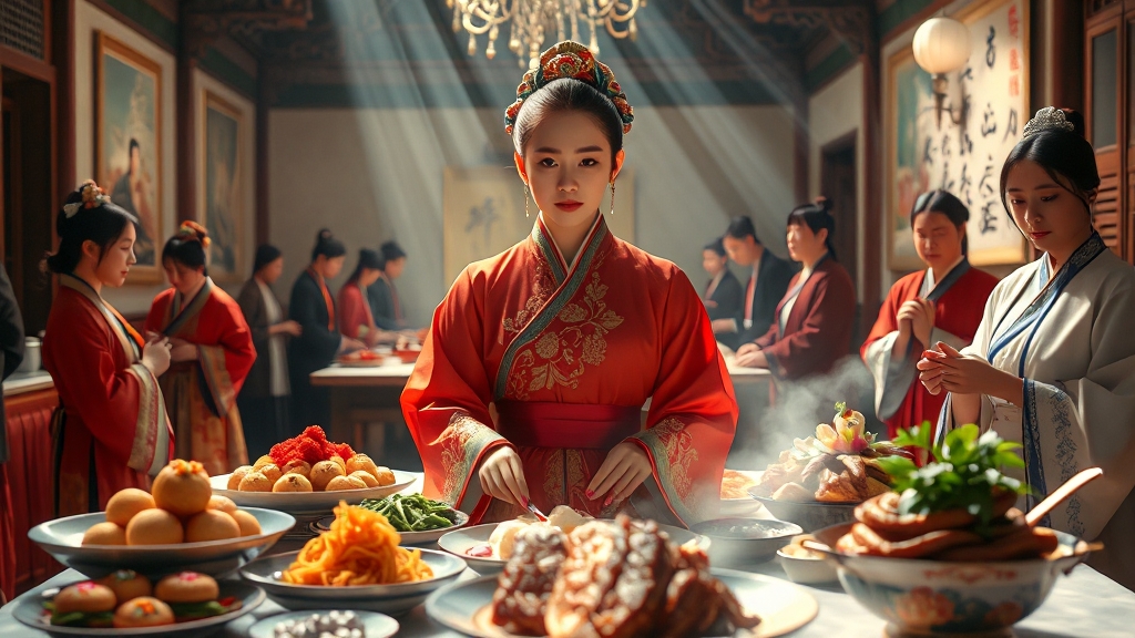 드라마 전개 및 줄거리 (realistic 스타일)