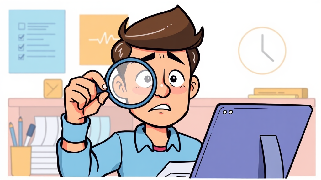 환자 주의사항 및 대비 (cartoon 스타일)