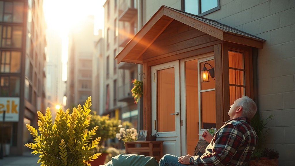 정부 정책 및 시장 전망 (realistic 스타일)