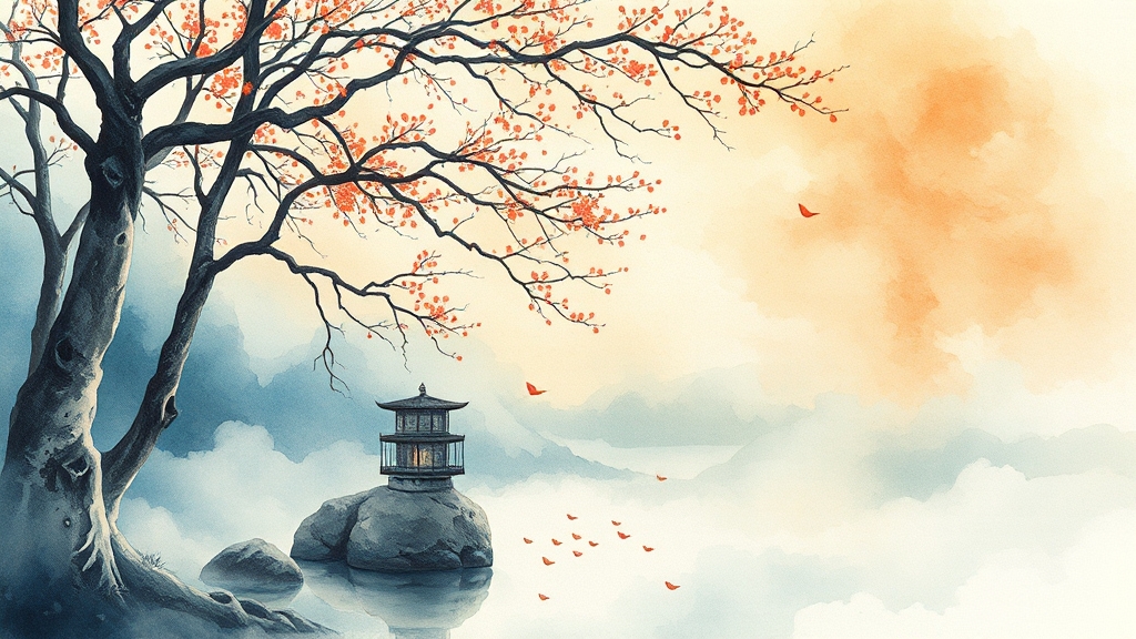눈 밑 떨림, 병원 가야 할까? (watercolor 스타일)