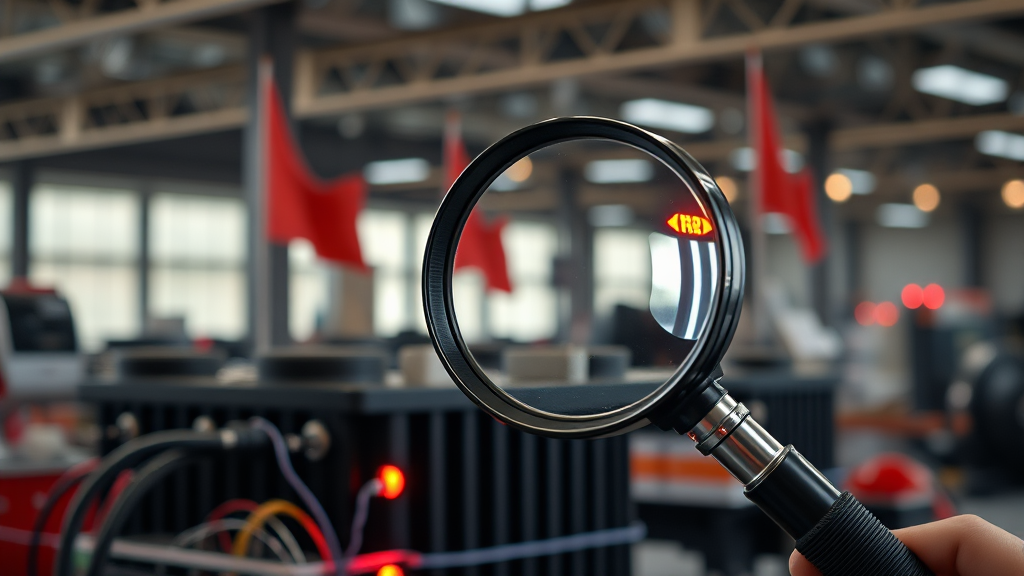 투자 시 유의사항 (realistic 스타일)