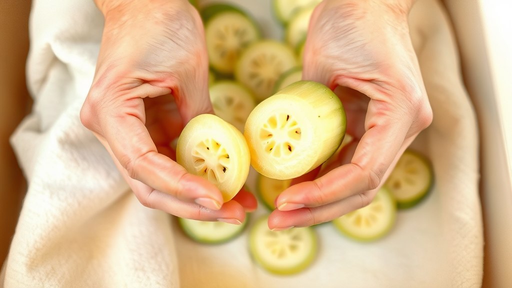 보관 및 손질법 (watercolor 스타일)