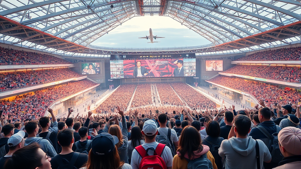 인스파이어 아레나, 팬덤 행사의 성공 요인과 미래 전략 (realistic 스타일)