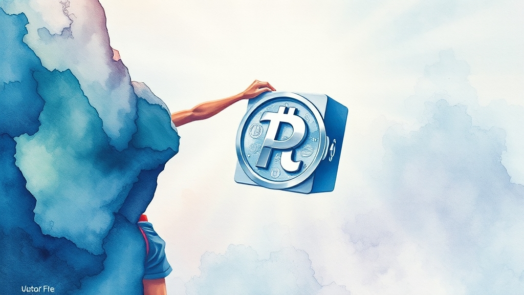 파이코인, 무엇이 특별할까? (watercolor 스타일)