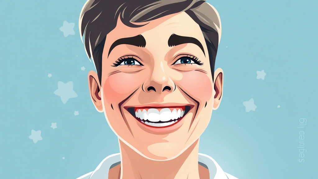 잇몸 건강, 이렇게 지키세요! (illustration 스타일)