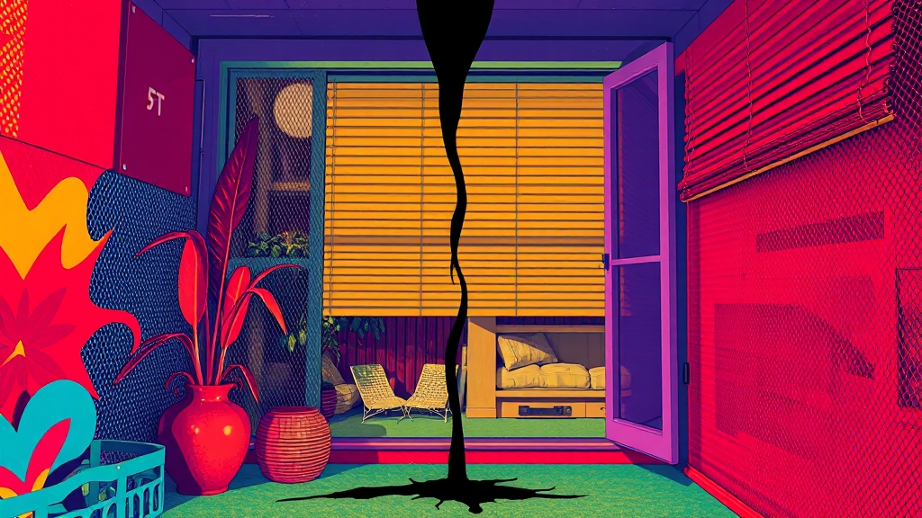 방충망 종류, 어떤 걸 골라야 할까? (popart 스타일)