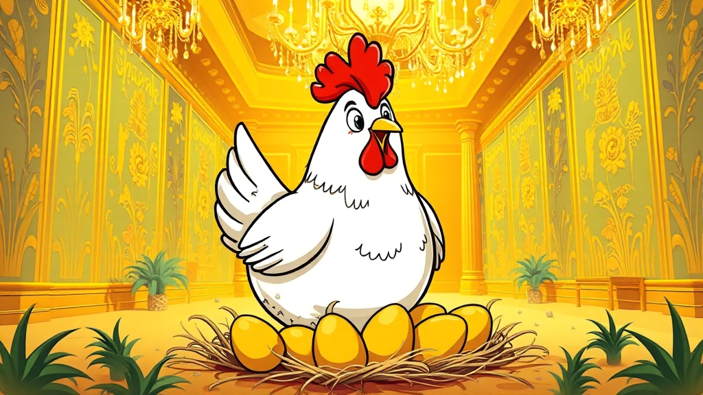 닭 꿈 해몽: 다양한 해석 (cartoon 스타일)