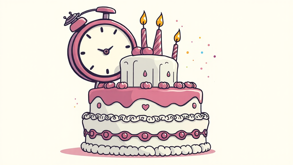 투썸 케이크 예약 시 주의사항, 꼼꼼하게 확인하세요! (illustration 스타일)