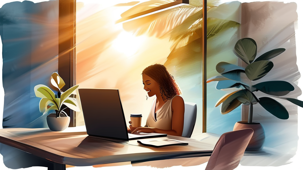 햇살론 실제 사례와 성공적인 활용법 (watercolor 스타일)