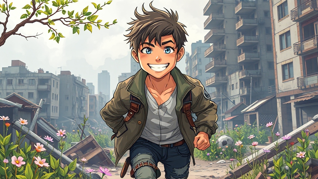 잇몸 건강, 구강 위생부터! (illustration 스타일)