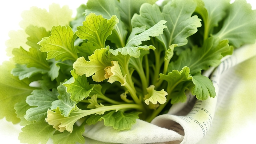 갓 고르는 법 & 보관법 (watercolor 스타일)