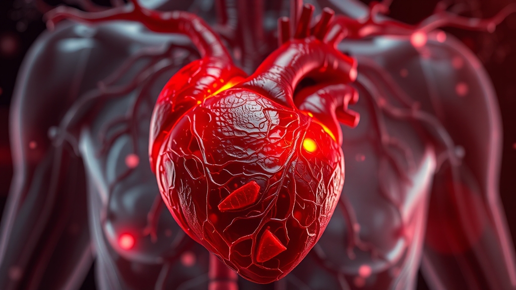 심근경색이란? (realistic 스타일)