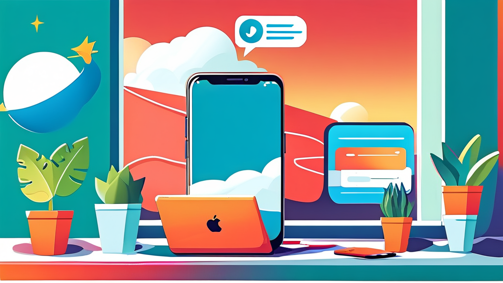 실제 활용 사례로 알아보는 통화 중 카톡 알림의 편리함 (cartoon 스타일)