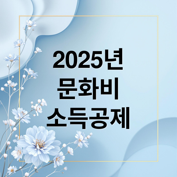 2025년
문화비
소득공제 (문화비 소득공제 헬스장)
