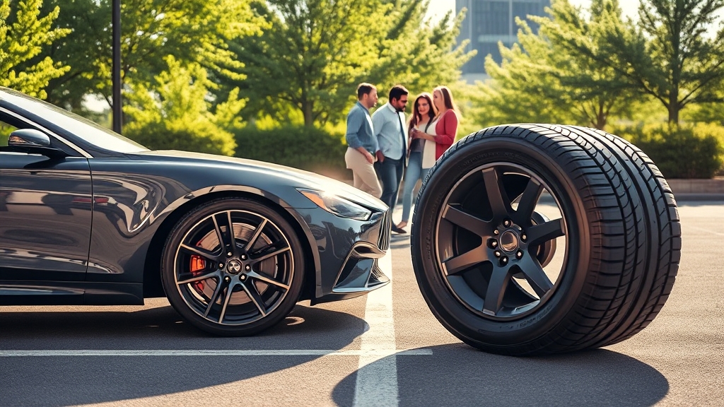 미쉐린 타이어 구매 팁 (realistic 스타일)