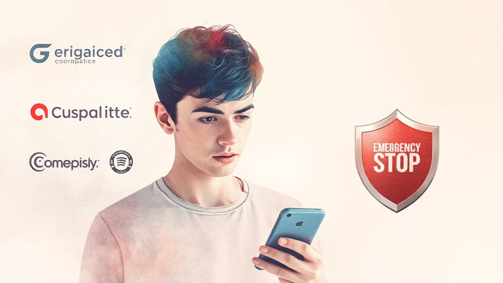 통신사 분실신고 방법 (watercolor 스타일)