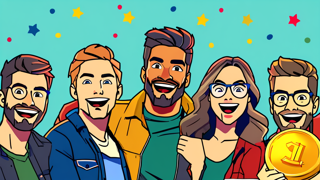 1220회 당첨금 및 당첨자 현황 (cartoon 스타일)