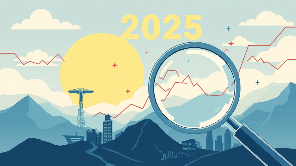 경제/금융 시장 분석 (illustration 스타일)