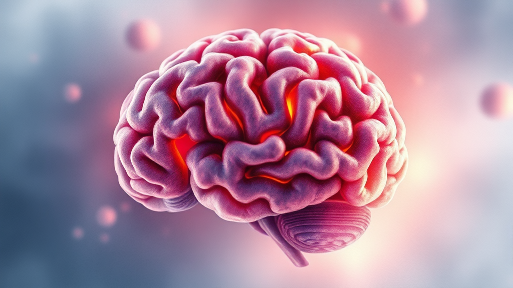 뇌암 종류와 특징 (watercolor 스타일)