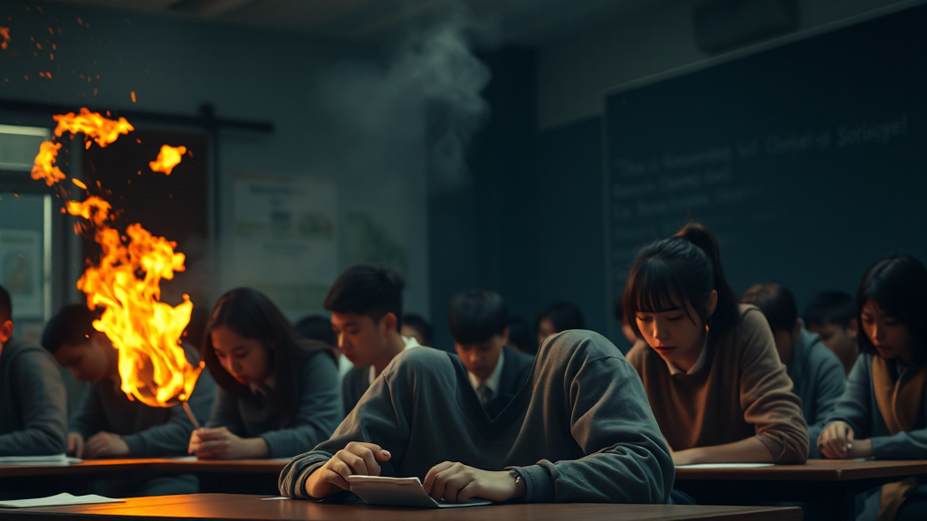 불수능, 무엇이 문제일까? (realistic 스타일)