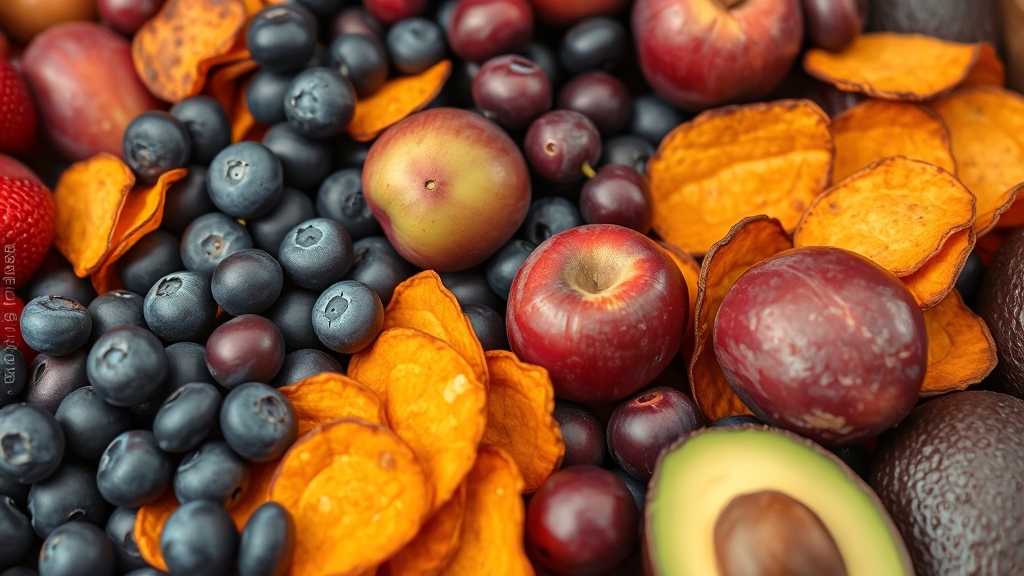 코스트코 과일 및 간식 추천 (realistic 스타일)