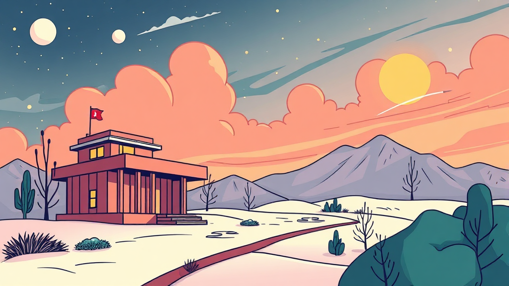 경제와 금융시장: 금리, 부동산, 그리고 투자 인사이트 (illustration 스타일)