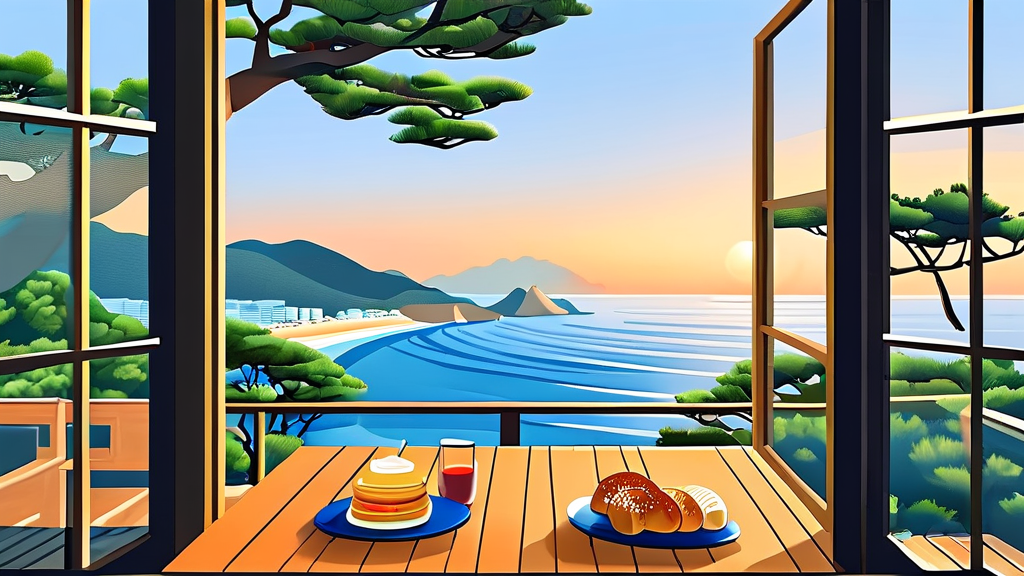 쏘타스위트 양양 그랑베이 호텔: 바다 앞 신축 호텔의 매력 (illustration 스타일)