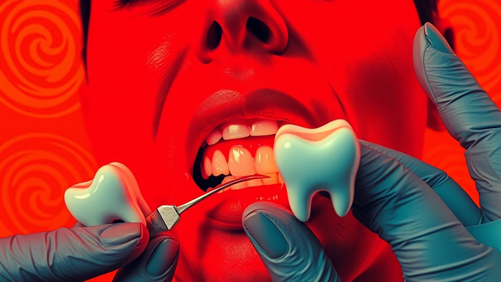 잇몸 문제 악화 시 대처법 (popart 스타일)