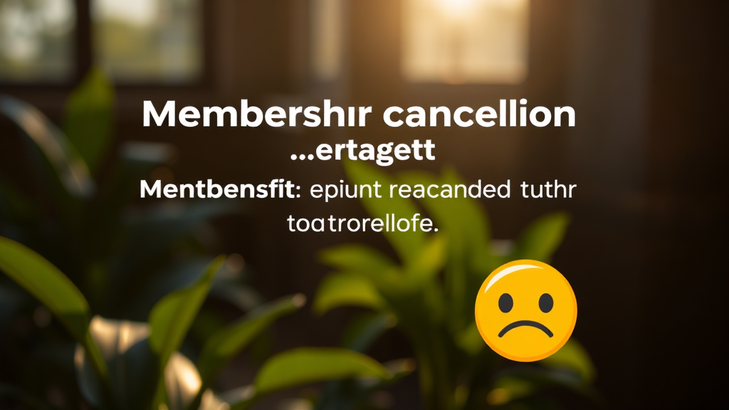 해지 후 유의사항 & 혜택 종료 (realistic 스타일)