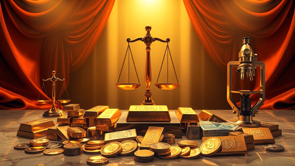 14K 금 거래 시 유의점 (illustration 스타일)