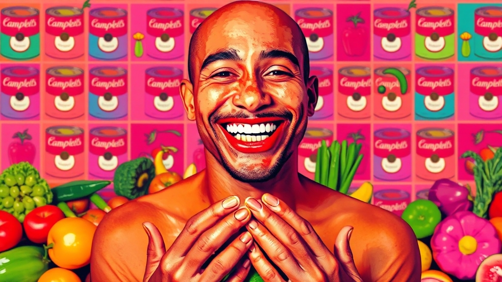 잇몸에 좋은 식습관 & 생활 습관 (popart 스타일)