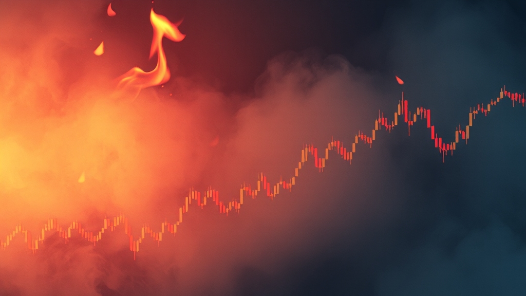 주간 거래, 어떤 위험이 있을까? (watercolor 스타일)