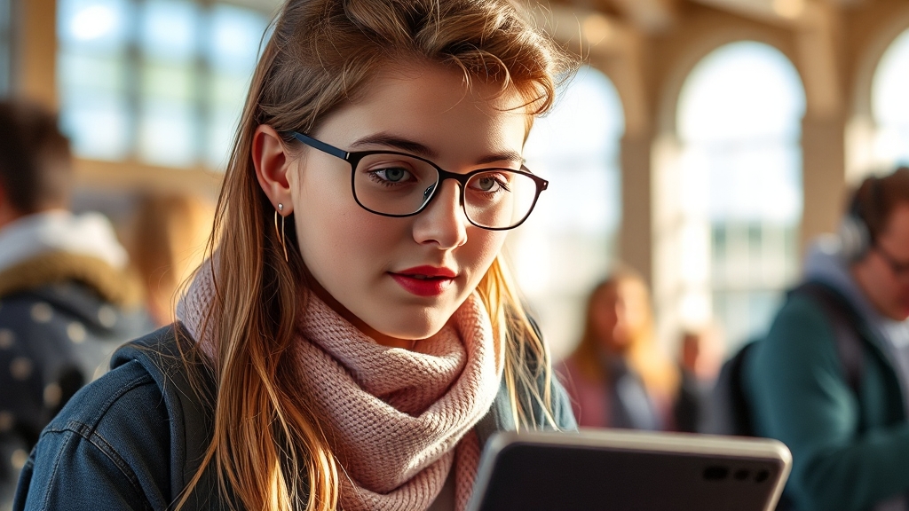 정시 지원, 이렇게 준비하세요! (realistic 스타일)