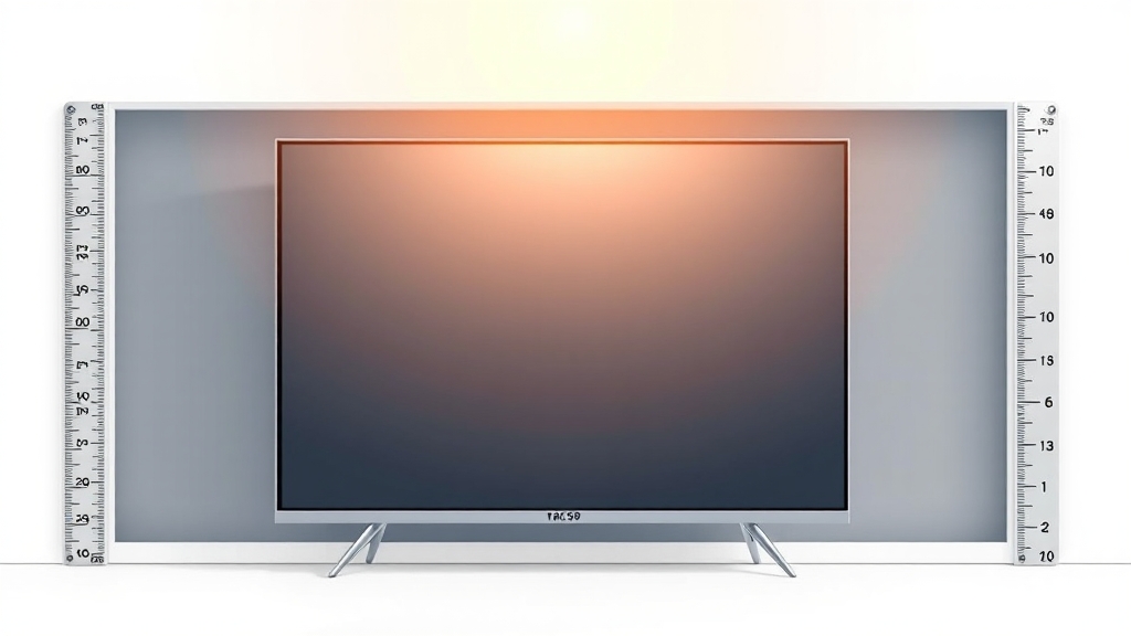 TV 인치란 무엇일까요? (illustration 스타일)