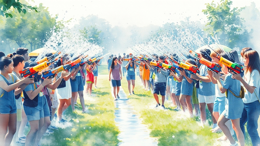 워터밤, 이것만은 꼭 지키자! (watercolor 스타일)