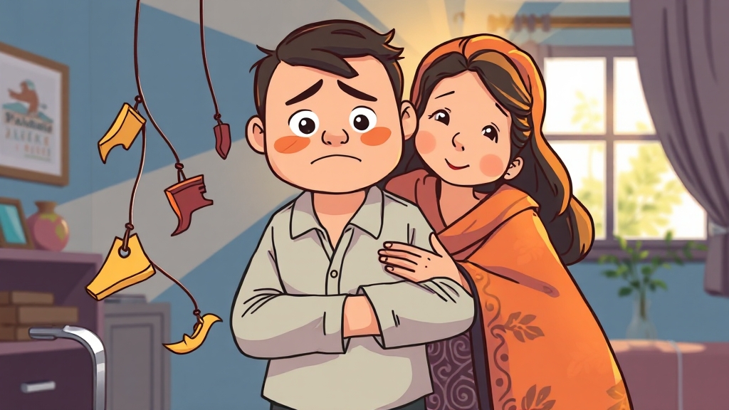 가족과 친구의 지원 방법 (cartoon 스타일)