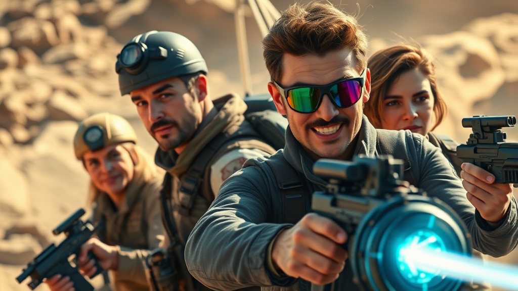 흥미진진한 크레이지 투어 출연진을 만나보세요! (realistic 스타일)