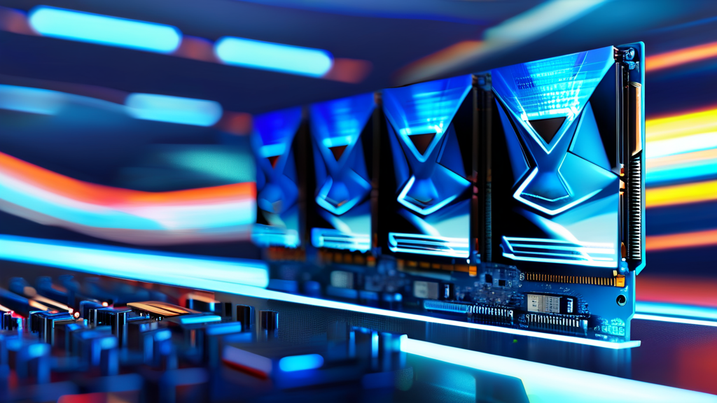 SK하이닉스의 HBM 로드맵과 시장 전망 (realistic 스타일)