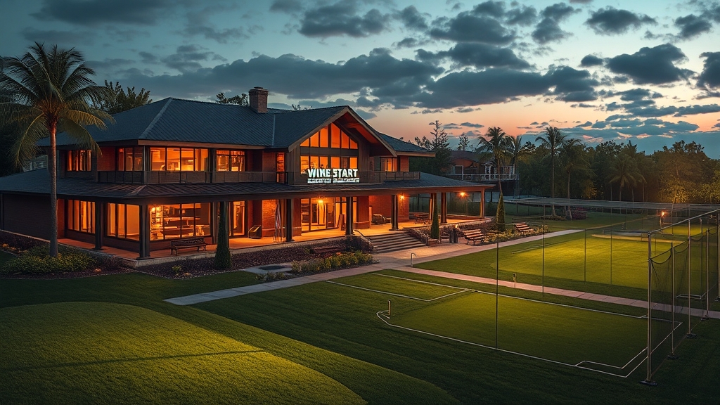 클럽하우스 및 부대시설 (realistic 스타일)