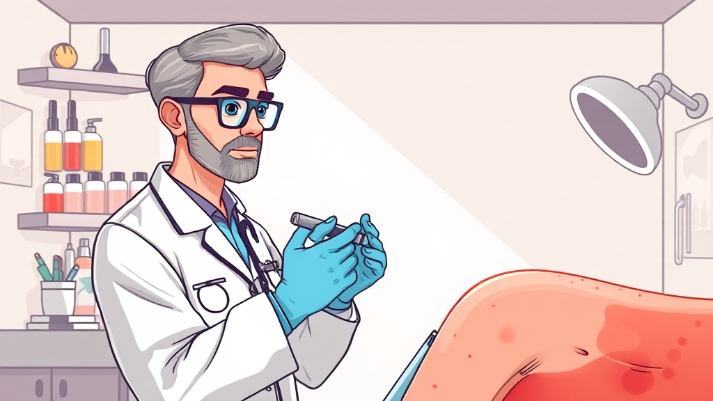 피부과 치료, 효과는 어떨까요? (cartoon 스타일)