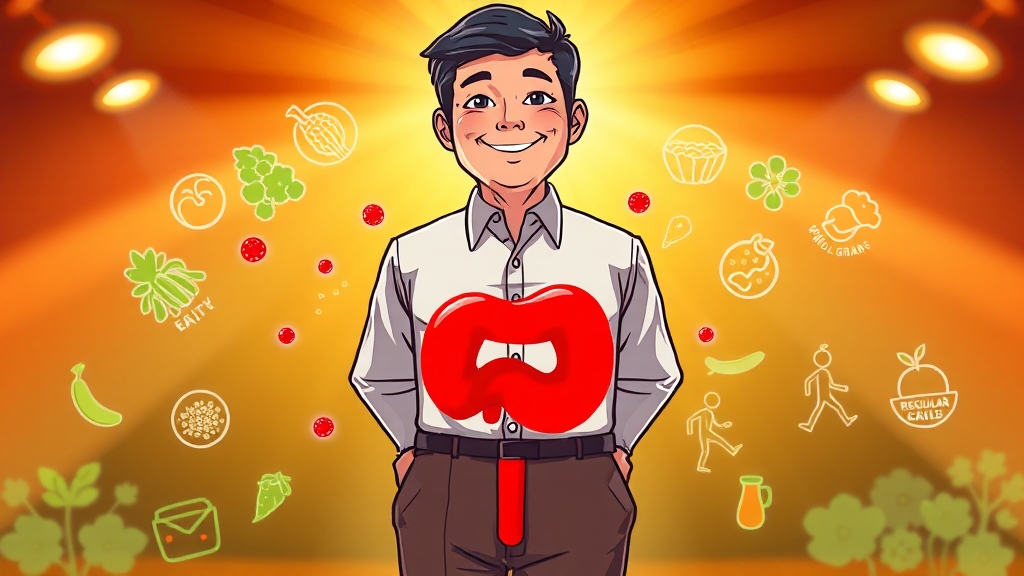 직장암이란 무엇일까요? (cartoon 스타일)