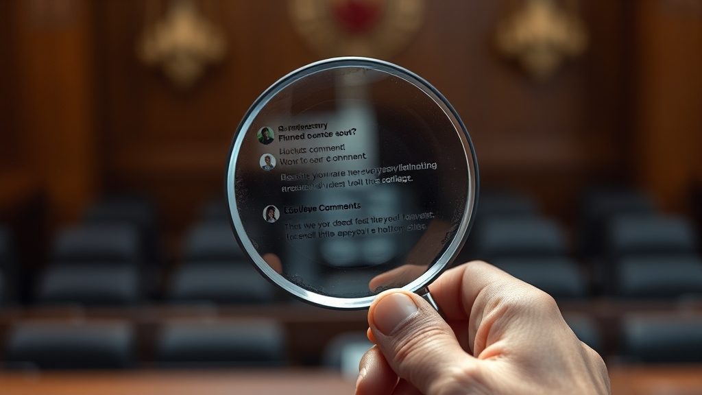 악플 증거 수집 노하우 (realistic 스타일)