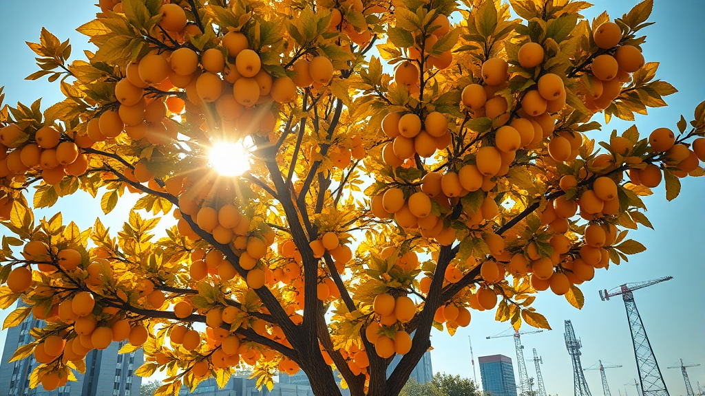 수혜 예상 업종 (realistic 스타일)